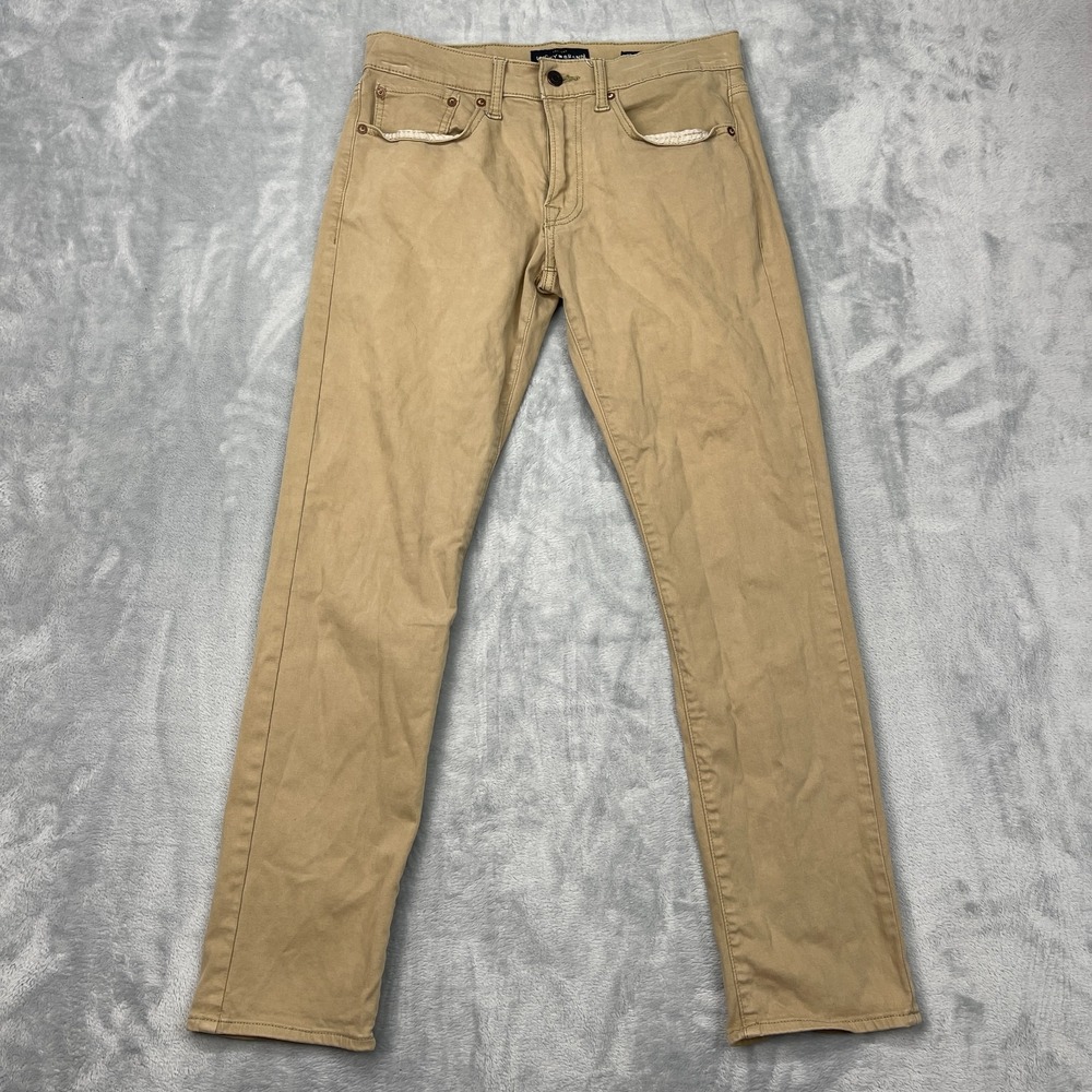 Lucky Brand‎ Pants Womens 28/30 Khaki 121 Slim Fit 5 Pocket Skinny Leg Outdoor